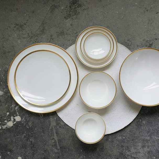 Golden Edge Plate | 8 Inch